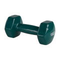 Color al por mayor plástico Dipping Men Home Gym Fuerza Fortaleza Peso Neopreno Dumbbells LB Pound para principiante